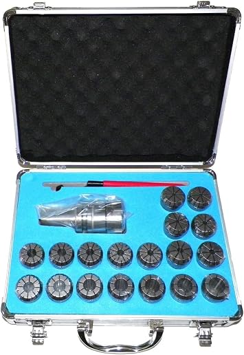 BT30 ER32 MILLING COLLET CHUCK SET 18 PCs PROJ. 2.76" BAL.25,000RPM