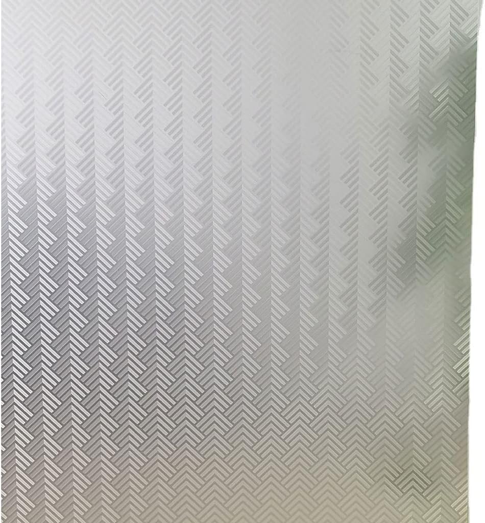 Window Film Window Stickers Glass Sticker Electrostatic Frosted Glass Door Film Suitable for Home Living Room Balcony Sliding Door Sticker Window Privacy Film Glass Sticker(45 * 100cm)