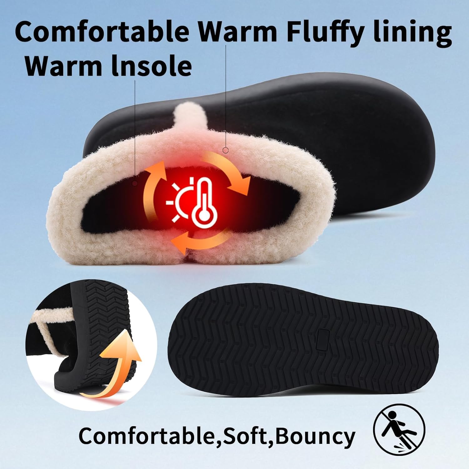 Women's Mid-Calf Winter Boot,100% Soft Waterproof Cow Suede Leather,Soft Fur lining with Comfortable Insole Womens Snow Boots,Medial Side Zipper for Easy Slip-On,Lightweight Winter Womens Shoes