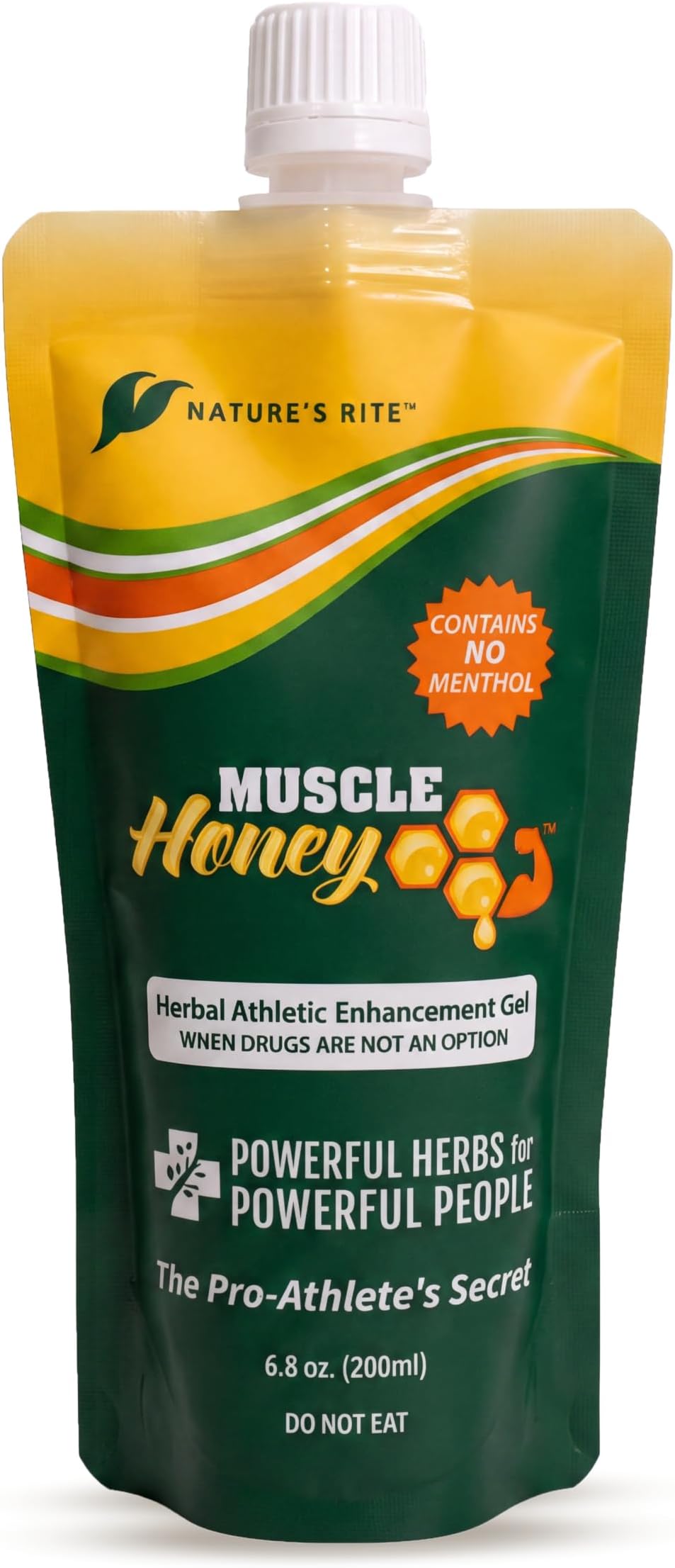 - Nature's Rite Muscle Honey Arnica Gel, 6.8 oz. (200 mL), Fast-Acting Soothing Herbal Gel, Sports & Athletic Aid, WADA & NCAA Compliant