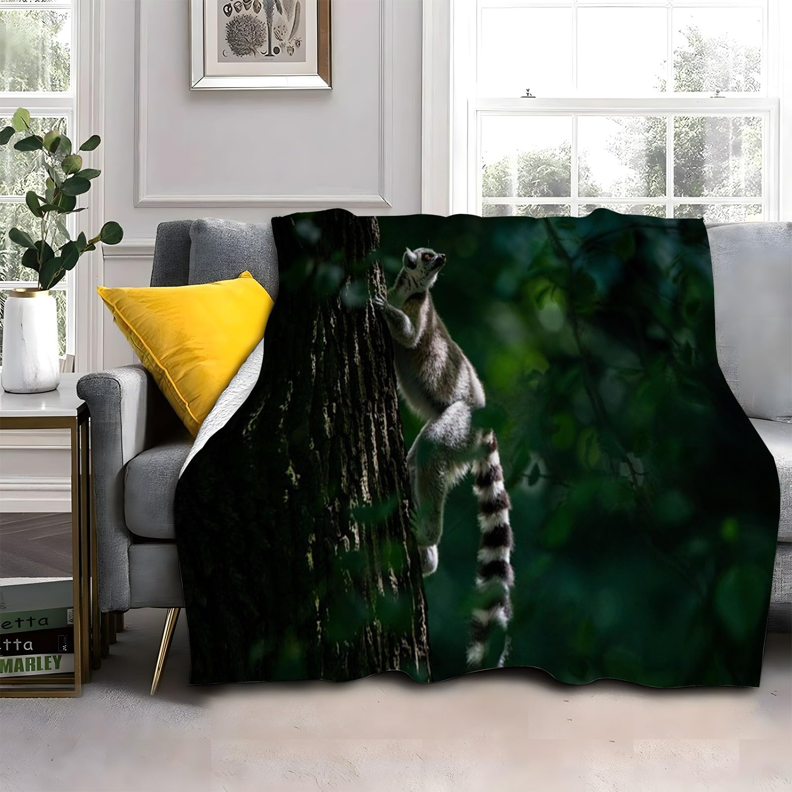 Couverture literie de chambre 180x200cm pour éliminer les frissons sur le canapé-lit