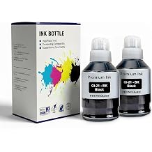 GI-21 GI21 Black Ink Refill Bottles Compatible for Canon Pixma G3270 G3260 G2260 G2270 G4270 G1220 G1230 Megatank Printer