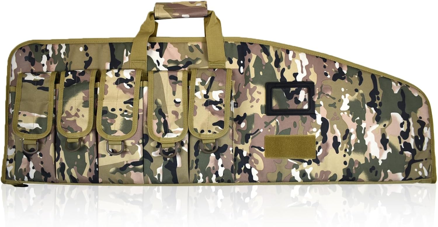 Soft Rifle Case Lightweight Tactical Gun Bag for Scoped Rifles with Accessory Pockets Adjustable Shoulder Strap Available Length in 38 42 Inch - Image 9