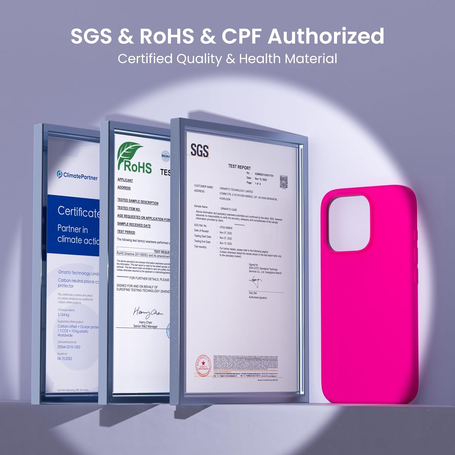 ORNARTO Compatible with iPhone 16 Pro Case 6.3", Slim Liquid Silicone 3 Layers Soft Gel Rubber Shockproof Protective Case with Anti-Scratch Microfiber Lining-Hot Pink 8 71MLRZycaoL. AC SL1500