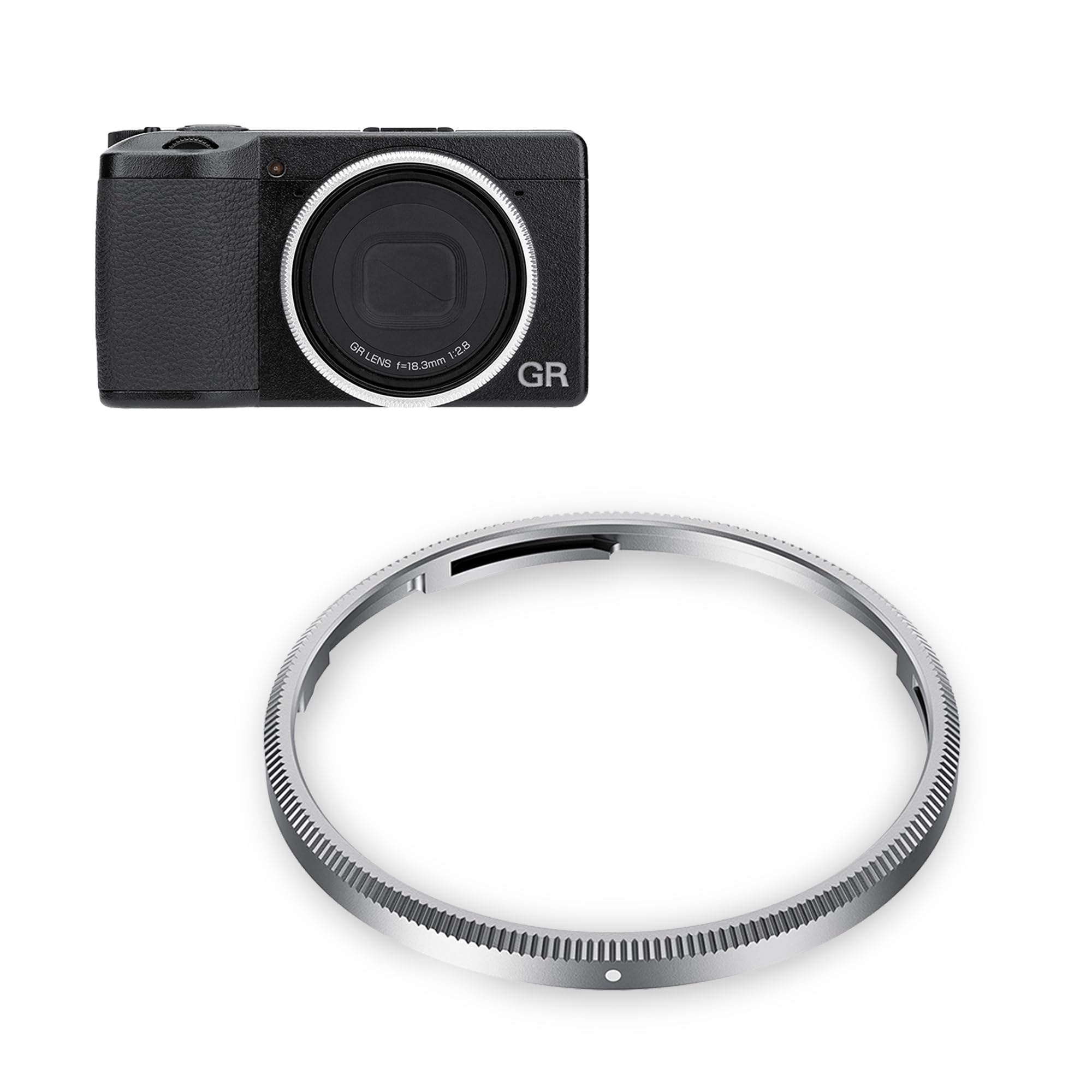 Amazon | JJC GN-2 アルミニウム合金 リングキャップ リコー Ricoh GR