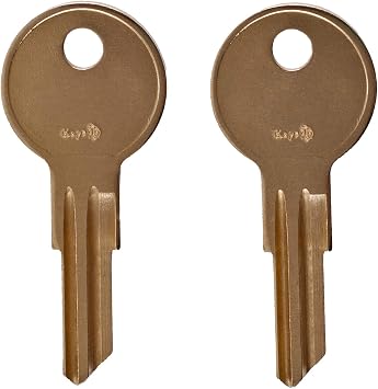 CH501 Pair of 2 Replacement Keys for Locks with CH501 Code Cut to Code by keys22 ch501