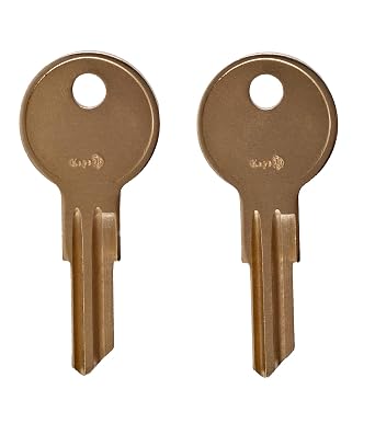 Pair of 2 -Replacement Keys for 1393 Ademco, Security Alarm System Panel Keys ADT, Honeywell, First Alert, Keys pre Cut to Code by keys22 1393 Ademco