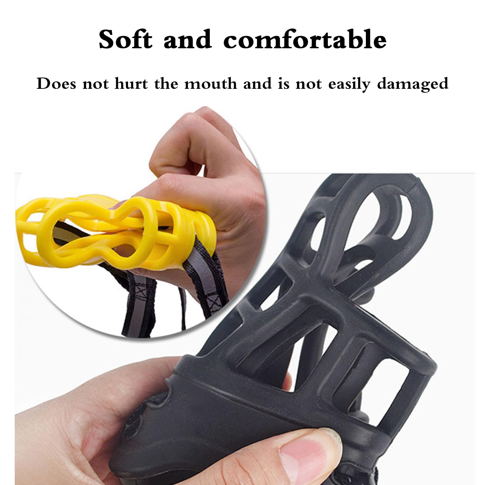 Bozal para Perros, Bozal antiladridos for Perros, Protector de bozal for, Transpirable, Ajustable, diseño humanizado, Permite jadear y Beber(Red,XS)