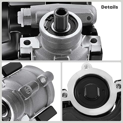 Miniatura 3 de Conjunto de bomba de dirección asistida con depósito para Jeep Grand Cherokee 1994-1998 Dodge Dakota 1991