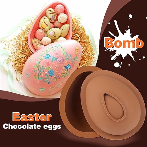 Miniatura 2 de BUSOHA Moldes de silicona semicírculos de 24 cavidades, mini molde redondo de semicírculo, molde para fondant de cúpula de té con bomba, bandeja