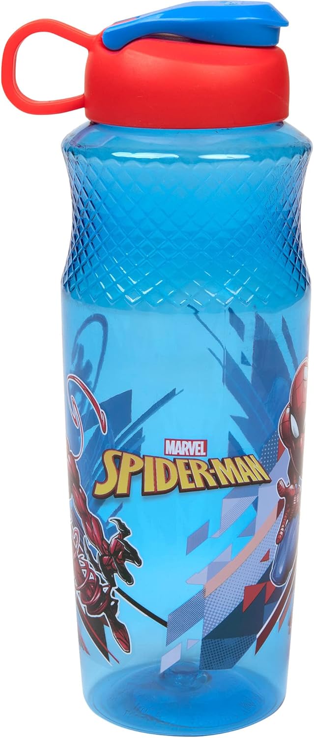 Spider-Man Character 30oz Sullivan Water Bottle, Blue,Red - Image 2
