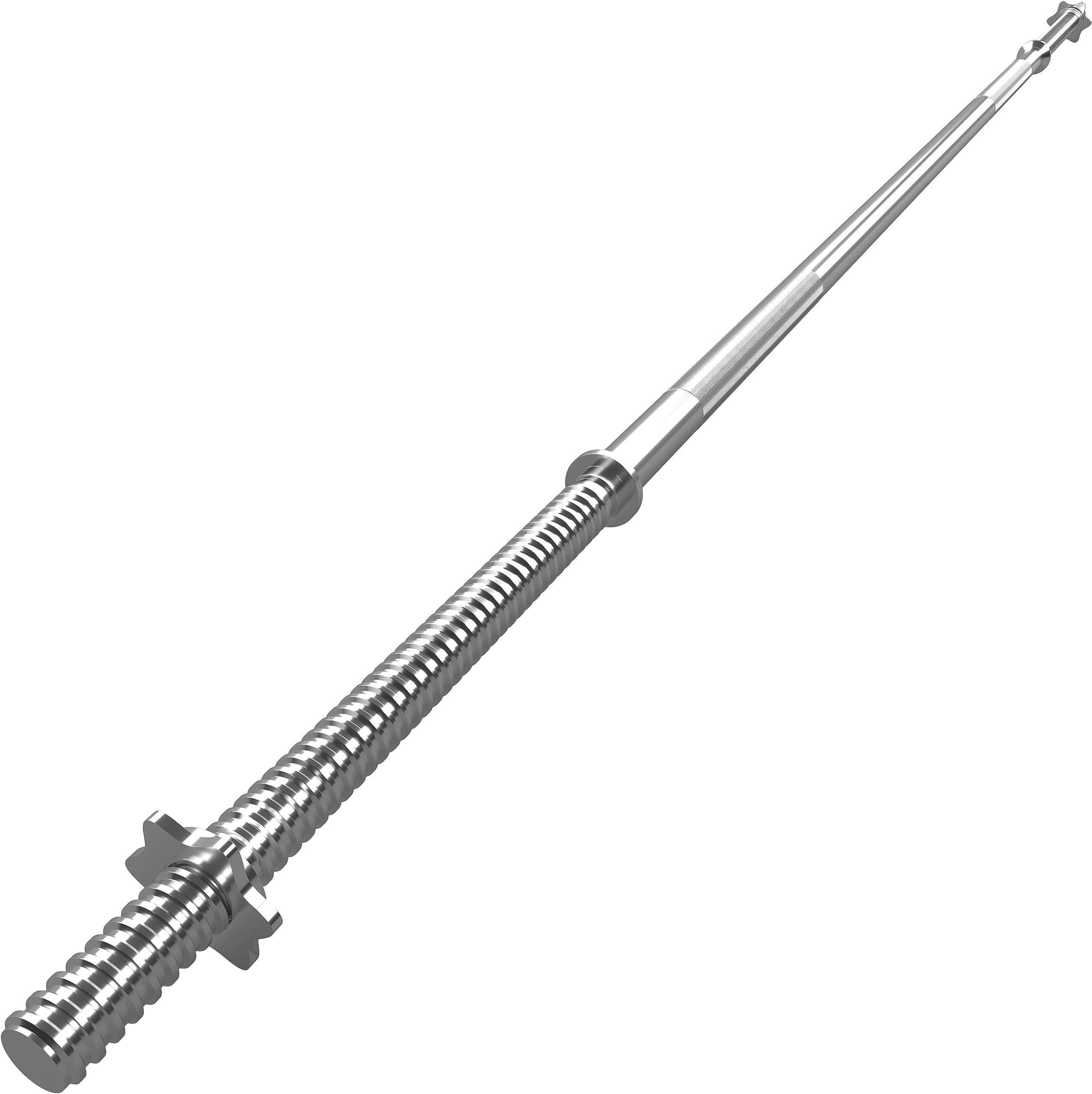 1" Diameter Standard Barbell with Spinlock Collars, Choice of Sizes