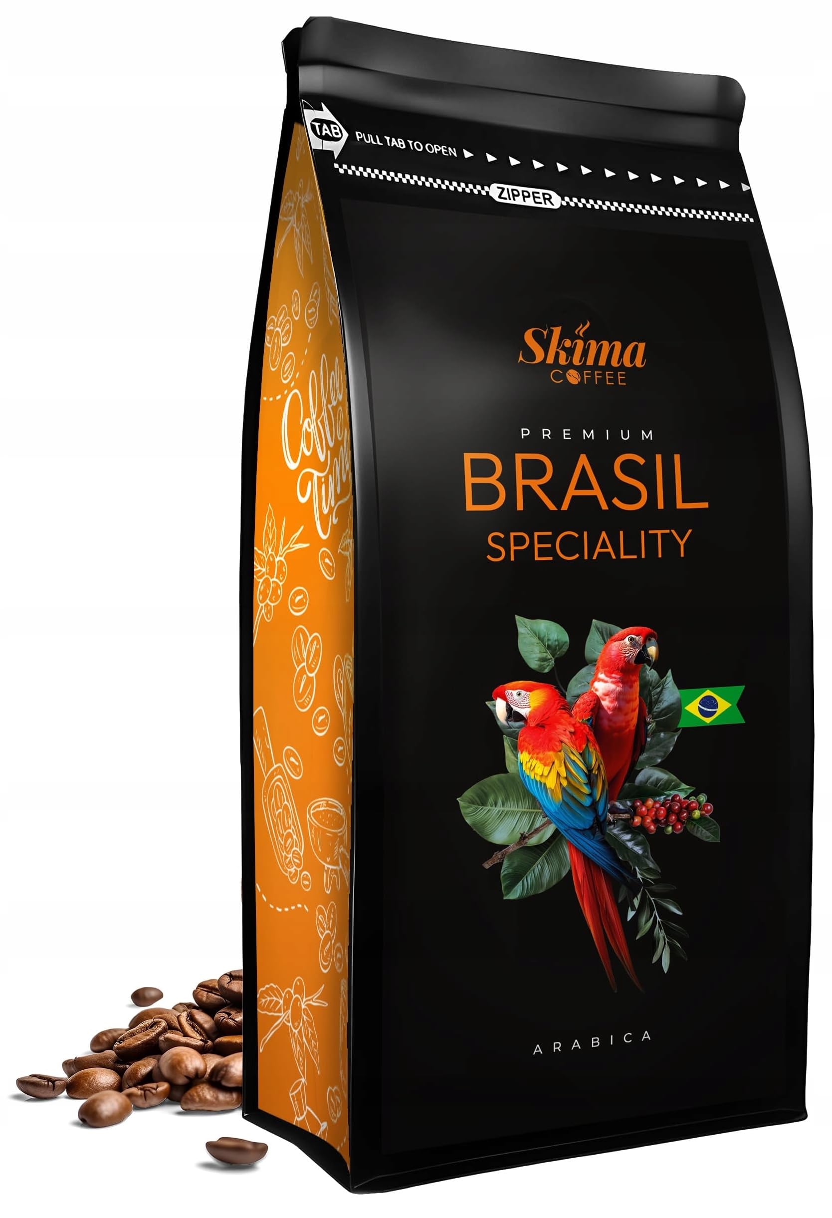 Kawa ziarnista 1kg x3 BRAZYLIA/KOSTARYKA/MEKSYK SPECIALITY ARABICA