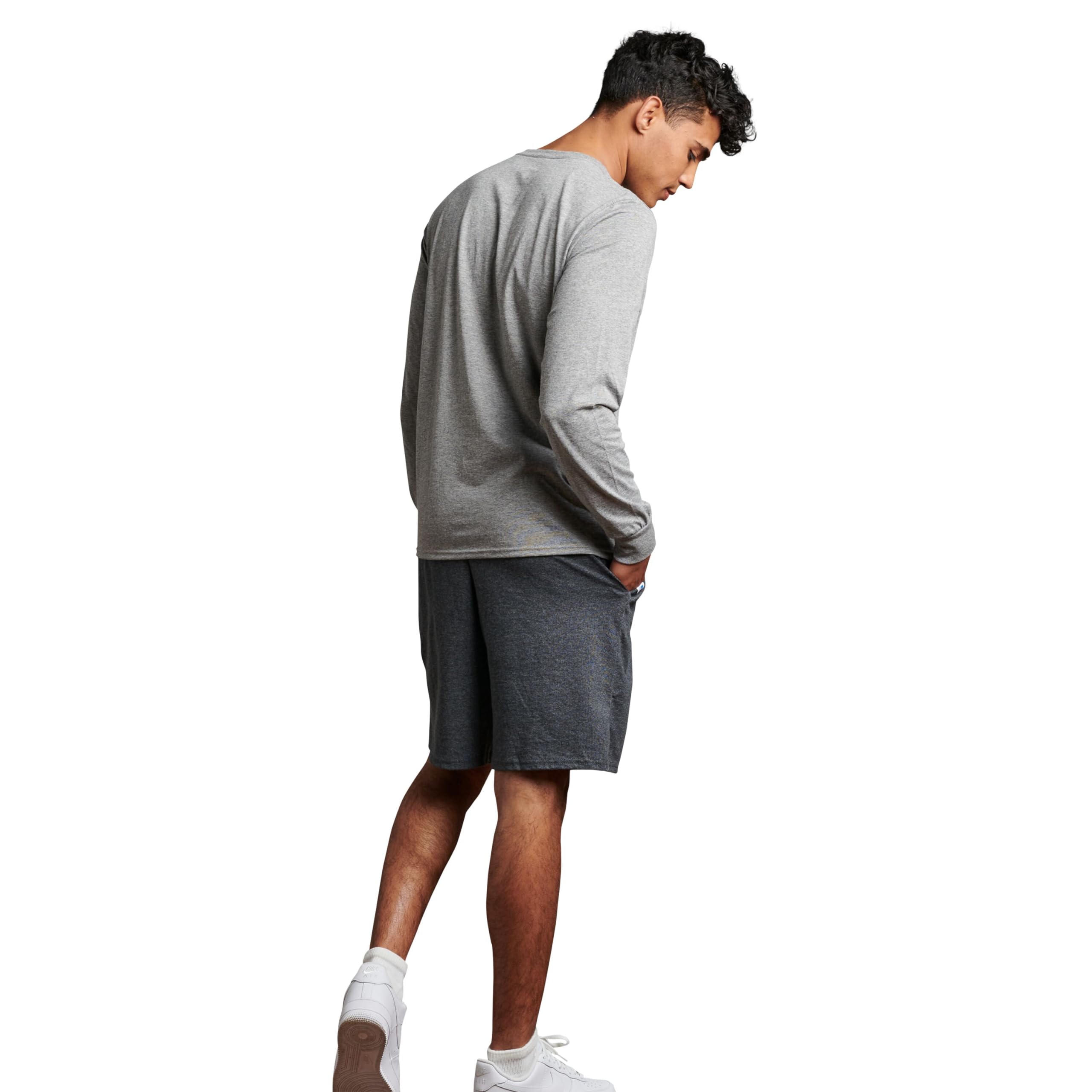 Russell Athletic Mens Cotton Performance Baseline Short Navy Xxx