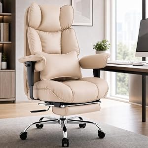 big and tall office chair with pock...