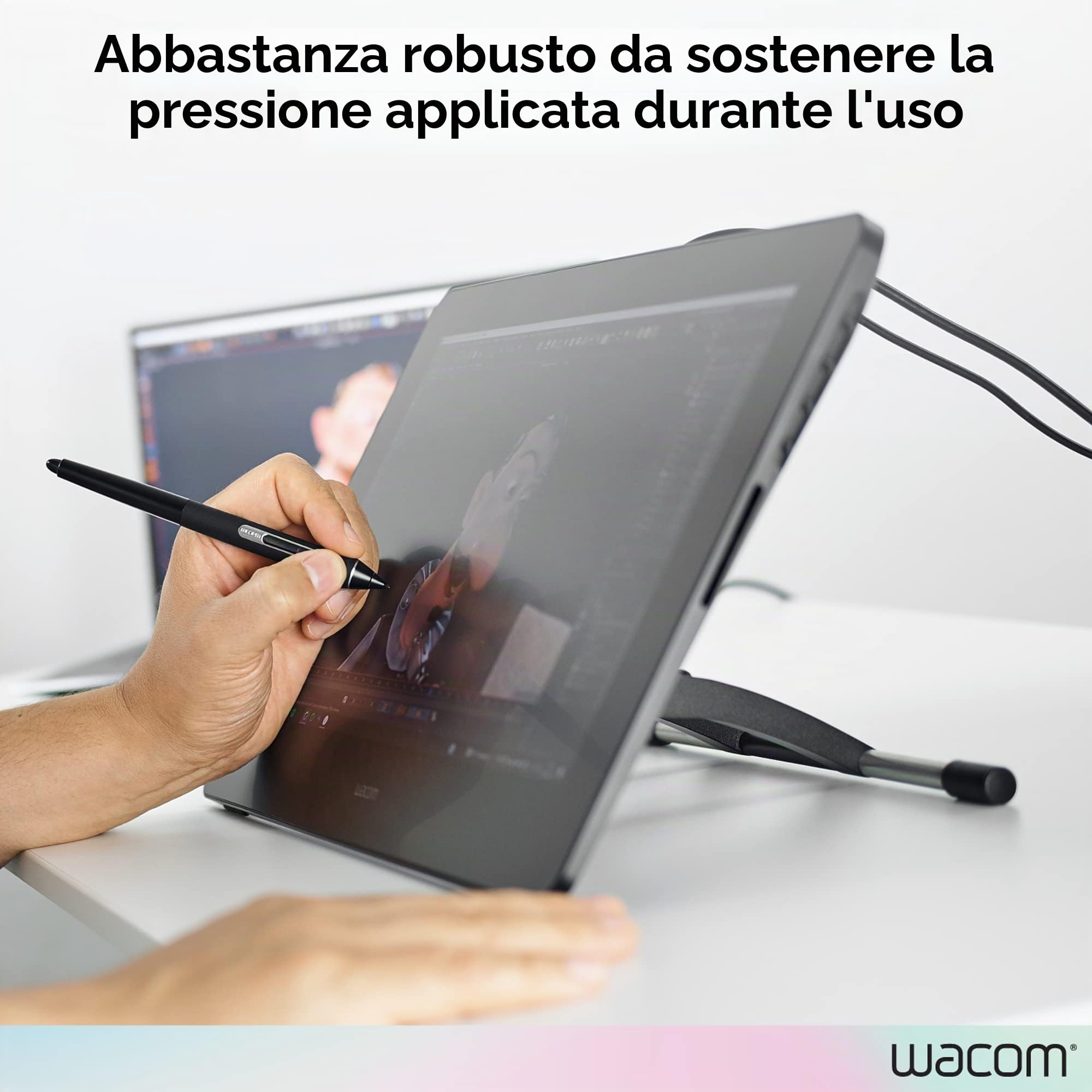 Wacom ACK620K supporto da tavolo per Tv a schermo piatto 39,6 cm (15.6") Libera installazione Nero