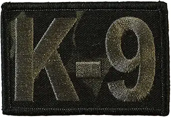 K-9 Tactical Patch 2"x3"