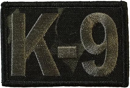 K-9 Tactical Patch 2"x3"