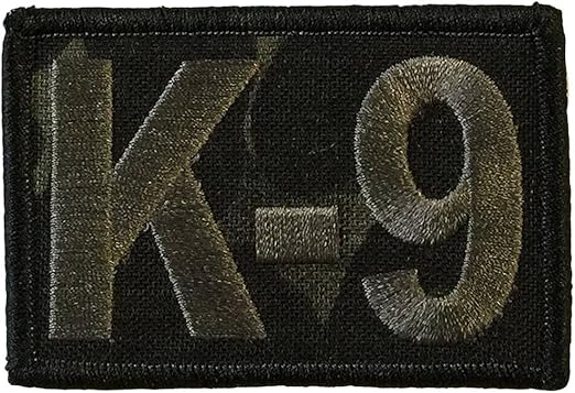 K-9 Tactical Patch 2"x3"
