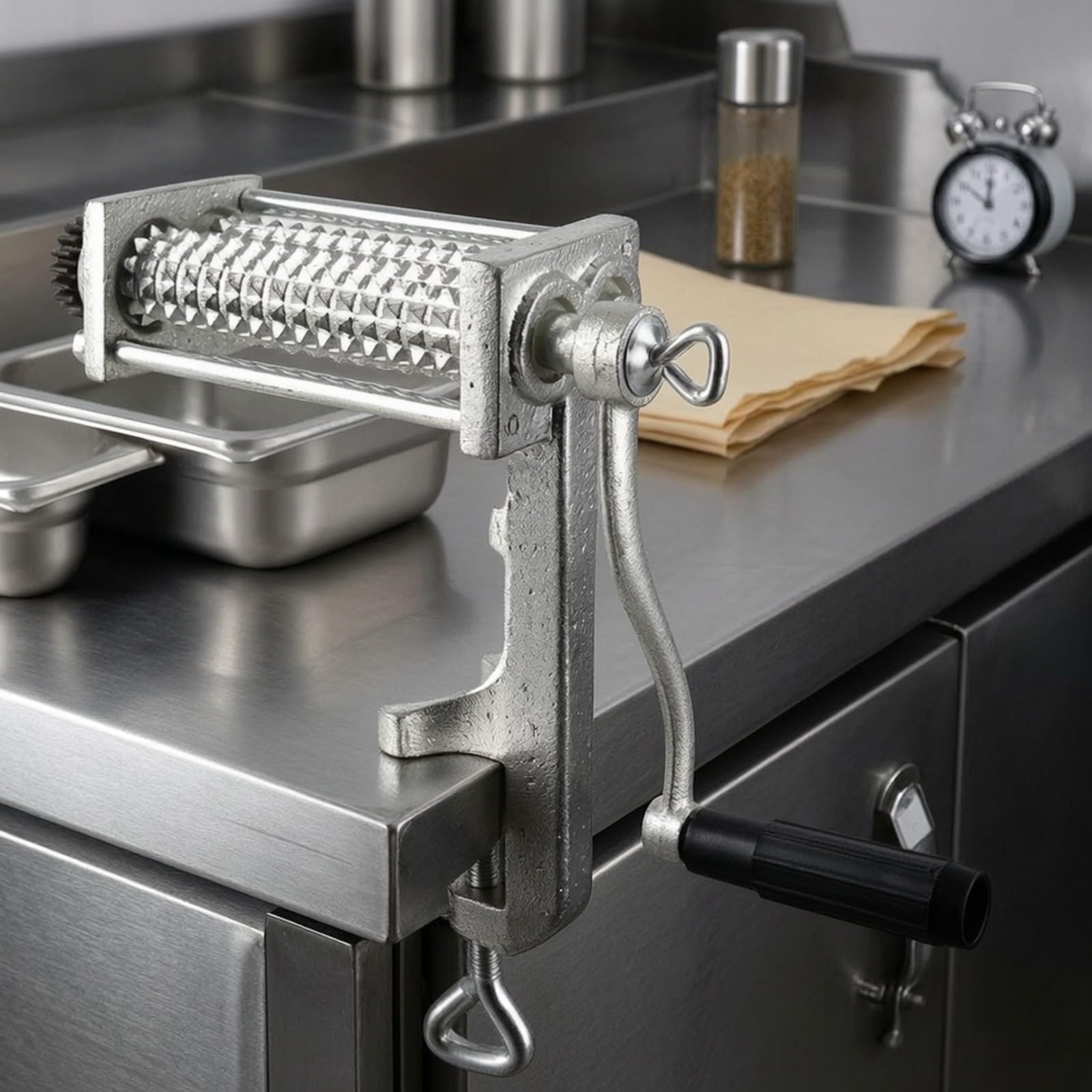 Tenderizzre di e Manuale Regolabile Tenderizzre Rulli Stabile Utensile da per Famiglie, Marinate, Arrostiti