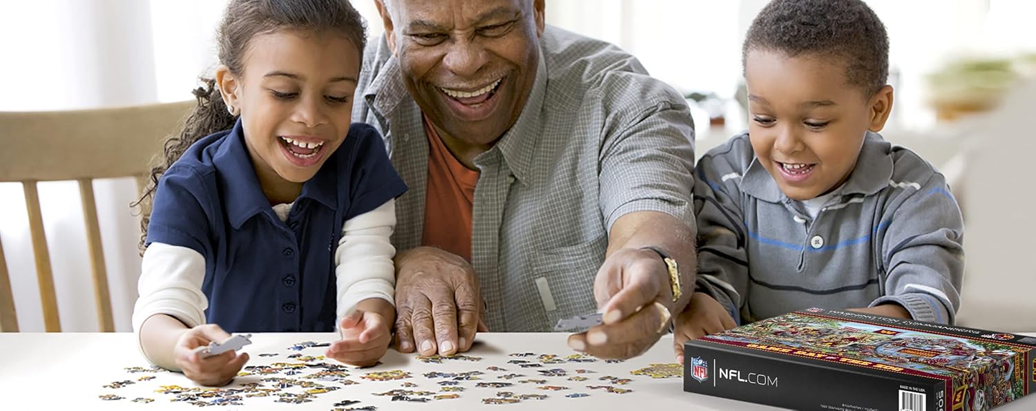 YouTheFan NFL Game Day at The Zoo 500pc Puzzle