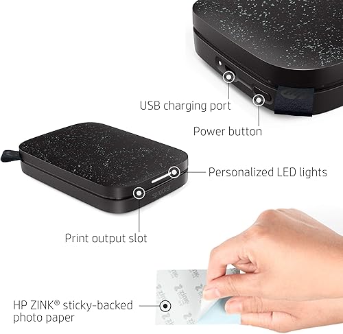 Miniatura 3 de HP Sprocket Impresora fotográfica instantánea portátil 2x3