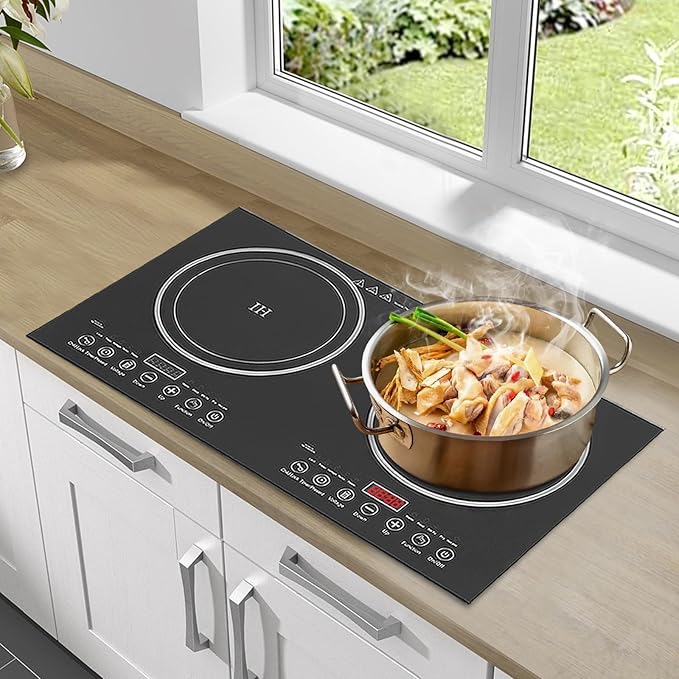 Estufa Eléctrica de 2 Puestos, 68x38 cm, 110V miniatura 7