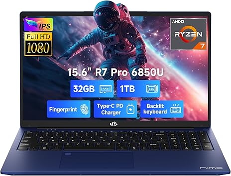 Juego de PC de gama baja desaparecerá del mercado de videojuegos electrónicos 9 71MLWubgvOL. AC SY355 NIMO 15.6 FHD Light-Gaming-Laptop, 8 Cores AMD Ryzen 7 Pro 6850U 32GB LPDDR5 RAM 1TB SSD (Beat i7-1360P Up to 4.7GHz) GPU AMD Radeon 680M IPS Computer with 100W Type-C Backlit Keyboard Fingerprint