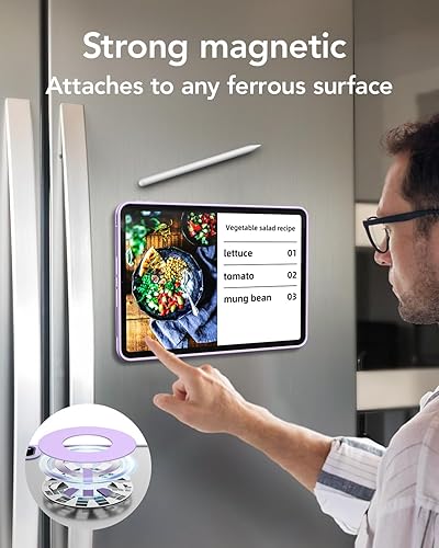 Miniatura 3 de Funda magnética para iPad de 10.9 pulgadas para iPad Air 45, funda protectora desmontable con soporte para lápiz, apagado y encendido automático