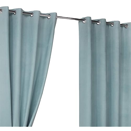 Blue Curtains And Cushions Amazon Co Uk