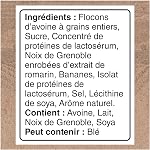 Quaker Protein+ Flocons d'avoine instantanés à la banane et aux noix, 366 g