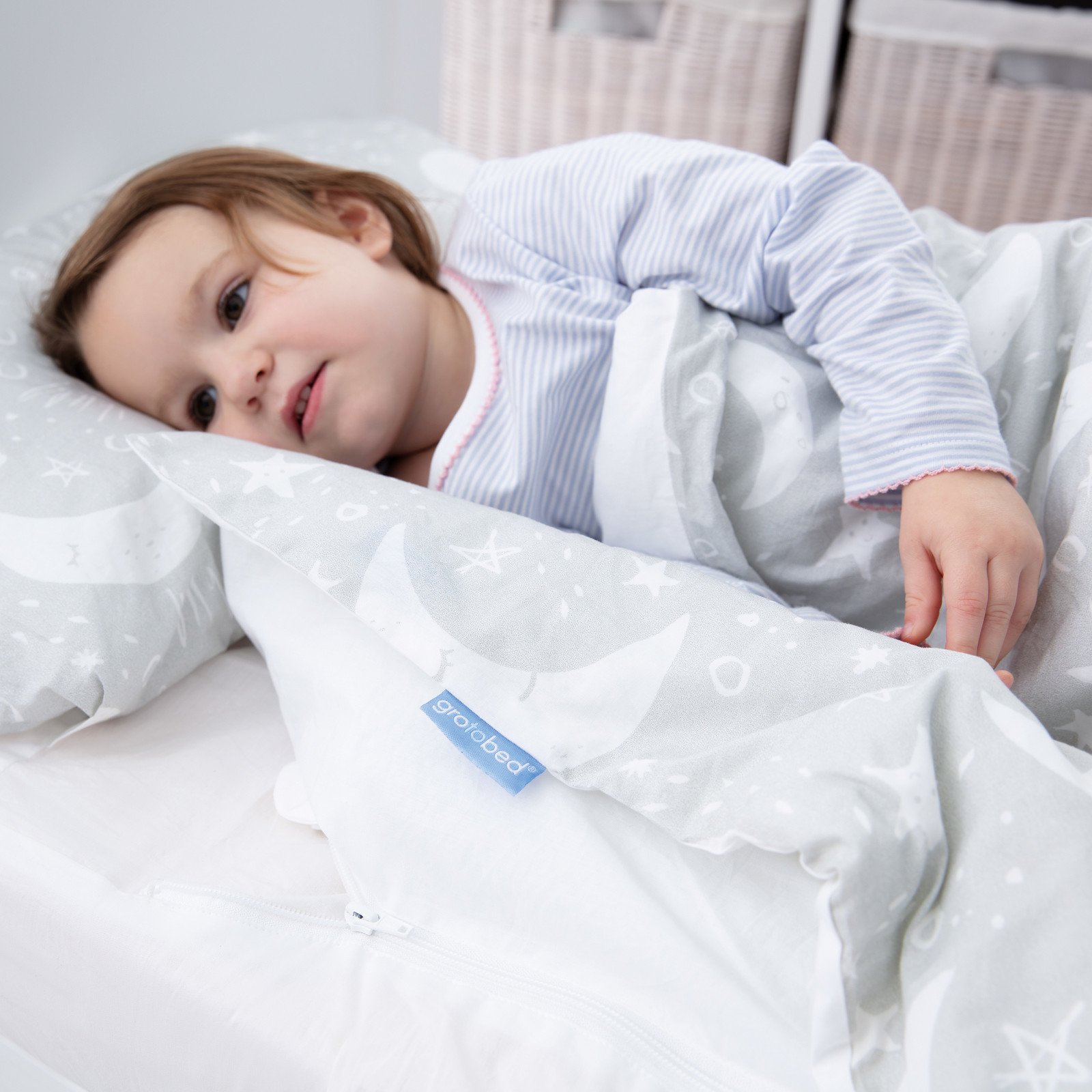 The Gro Company Many Moons Gro To Bed Toddler Bedding Desertcart - Main Image