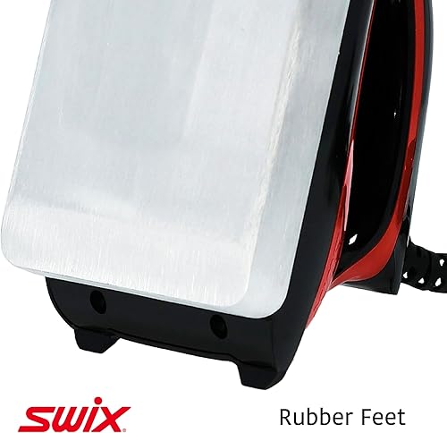 Miniatura 5 de Swix DIGITAL - Cera de esquí y snowboard IRON - Rojo - Placa base de 0.709 in - Temperatura ajustable para todas las ceras (T73D110)