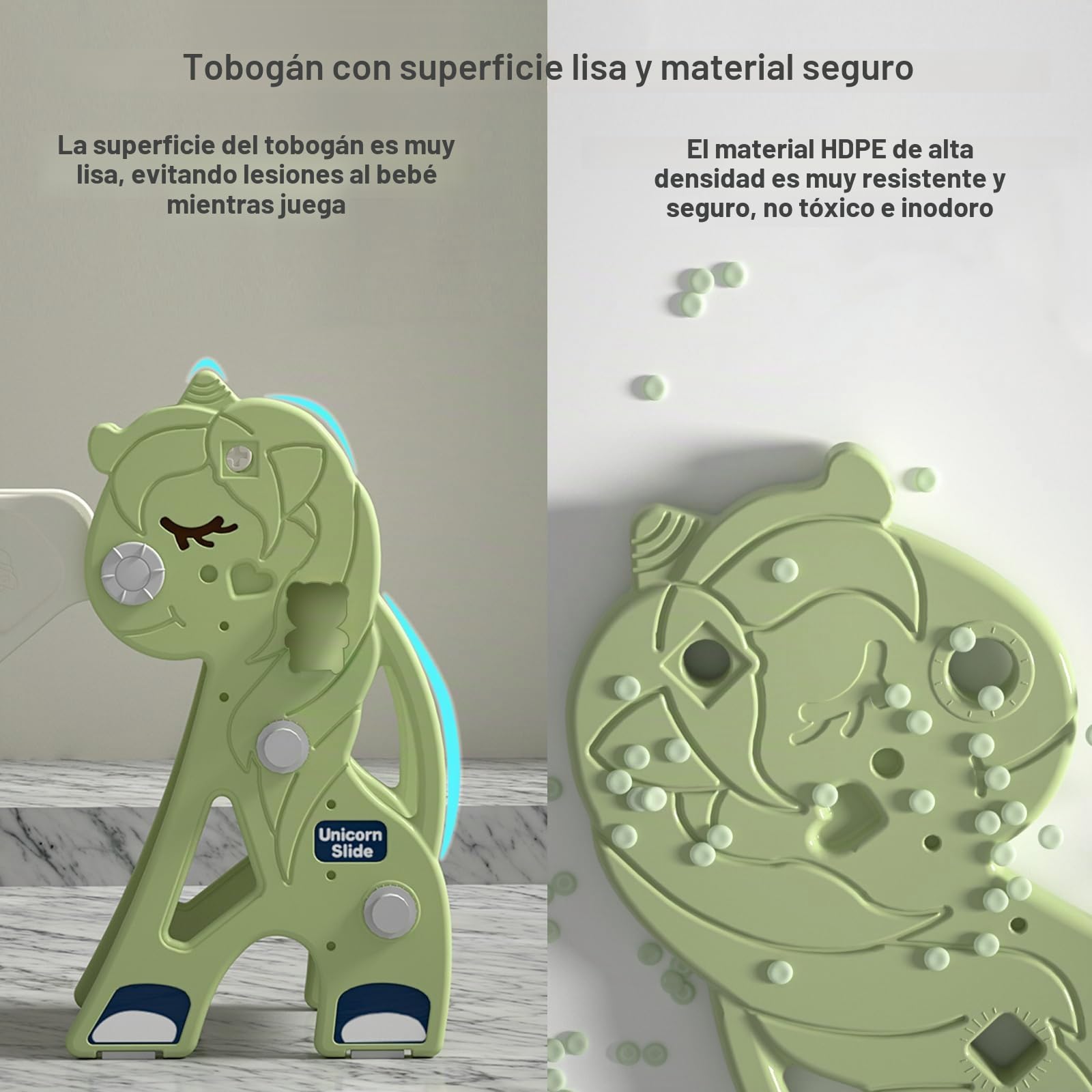 Zkiprm Tobogán Alargado Plegable 142CM, Toboganes Infantiles Exterior con Peldaños Totalmente Cerrados, Canasta de Baloncesto, Juguetes, Toboganes Infantiles para Interior y Exterior De 1 a 3 años