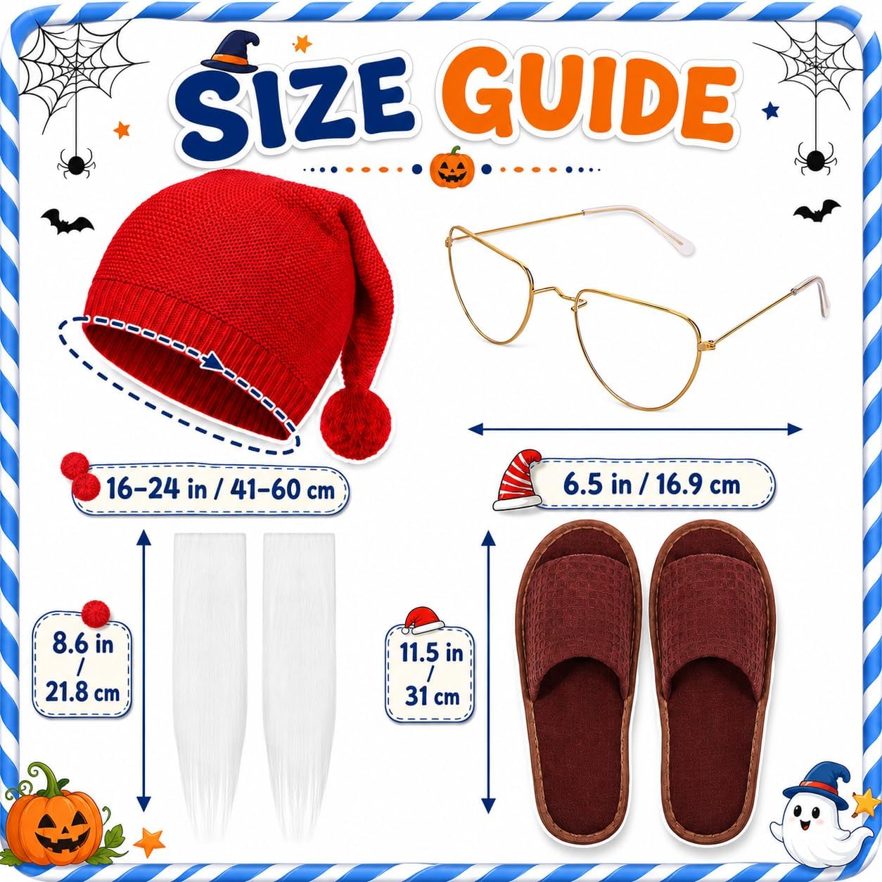 Halloween Adult Boatswain Costume Set Blue Striped Sailor Shirt Shorts Dwarf Beanie Hat Cosplay