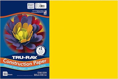 Miniatura 12 de Tru-Ray® Papel de construcción, 12.0 in x 18.0 in, 50% reciclado, azul atómico, paquete de 50