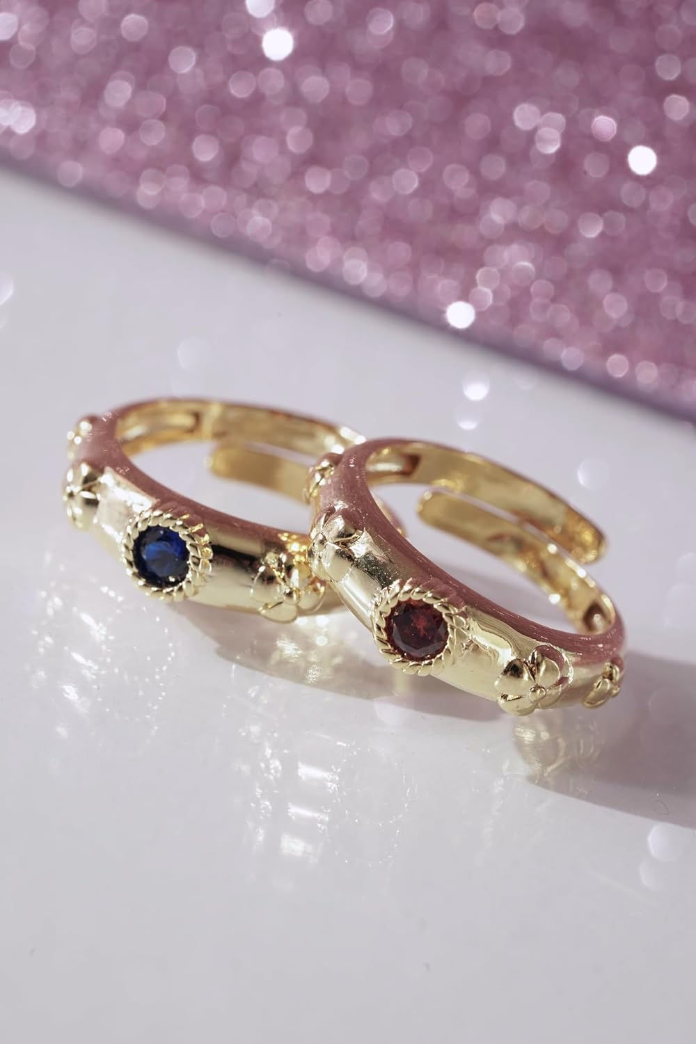 Howl's Moving Castle Ring, Calsifer, Couple Ring Set, Cosplay Rings, Cosplay Accessory, Anime Rings, Howl Rings Set, Sophie Ring