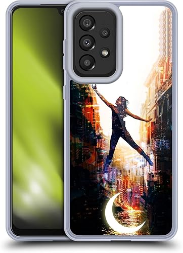 Miniatura 16 de Head Case Designs Officially Licensed Dave Loblaw Synthwave Street Sci-Fi and Surreal Gel Case [Military Grade Protection] Compatible with Galaxy