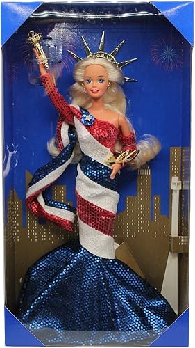 Barbie Estatua de la Libertad Edición Limitada FAO Muñeca Schwarz (1995)