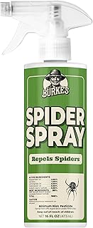 Burke's Spider Spray, Spider Repellent for Indoor & Outdoor Use, 16 oz (475mL)