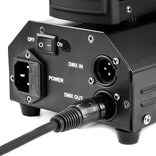 Miniatura 7 de MFL. Cable DMX flexible de 10 pies de señal de 3 pines XLR macho a hembra, cable para iluminación de escenario, luces de DJ, impedancia de 110