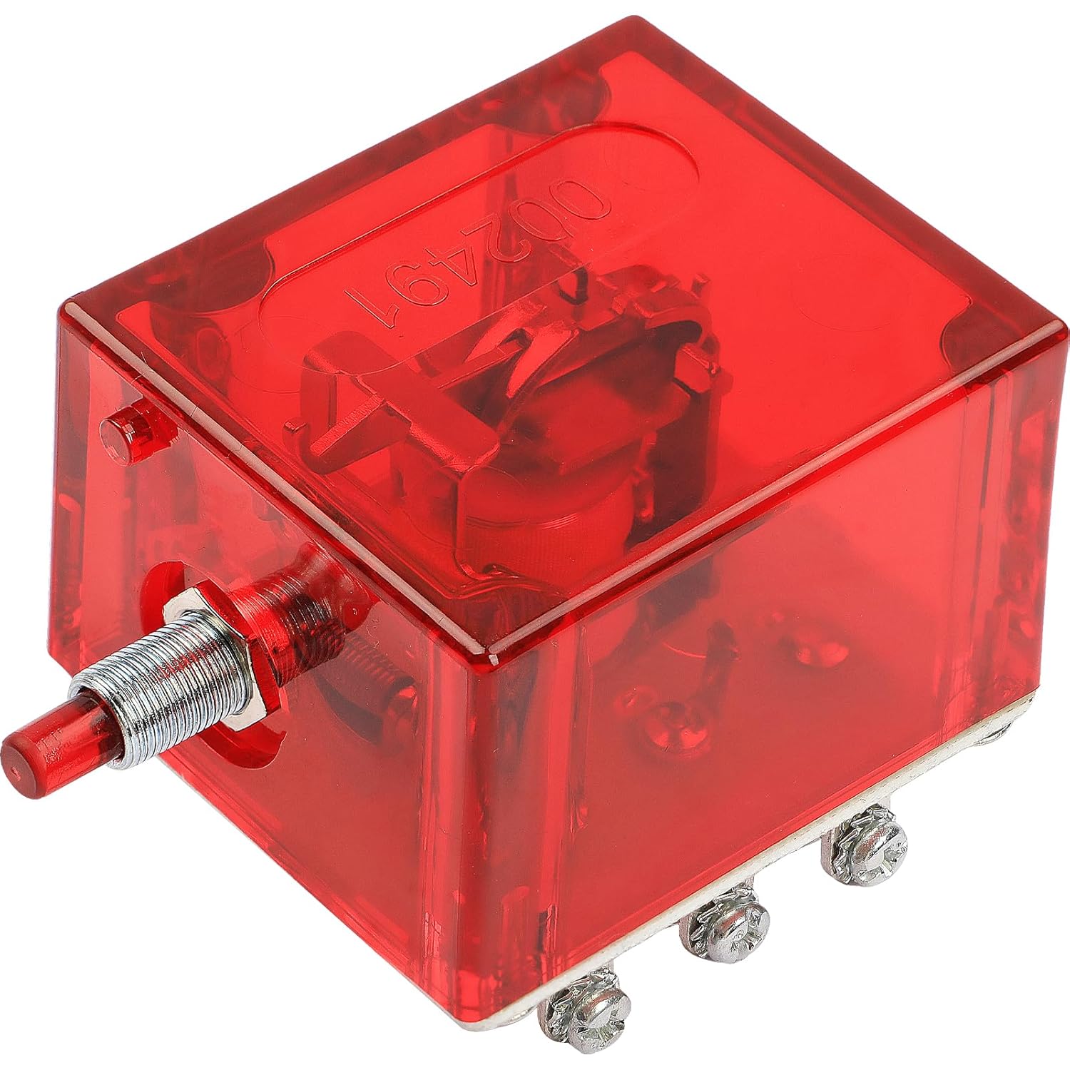 25700071 Push Button Magnetic Switch Fit for Murphy Switchgage Panels for Bandit Chipper Marine Diesel Generator Engines Shutdown Devices and Distributor Ignition