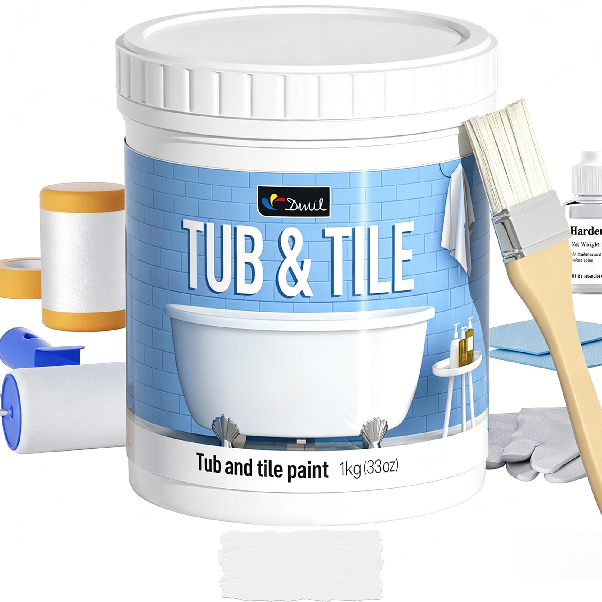 DWIL Tub Paint Kit 33oz