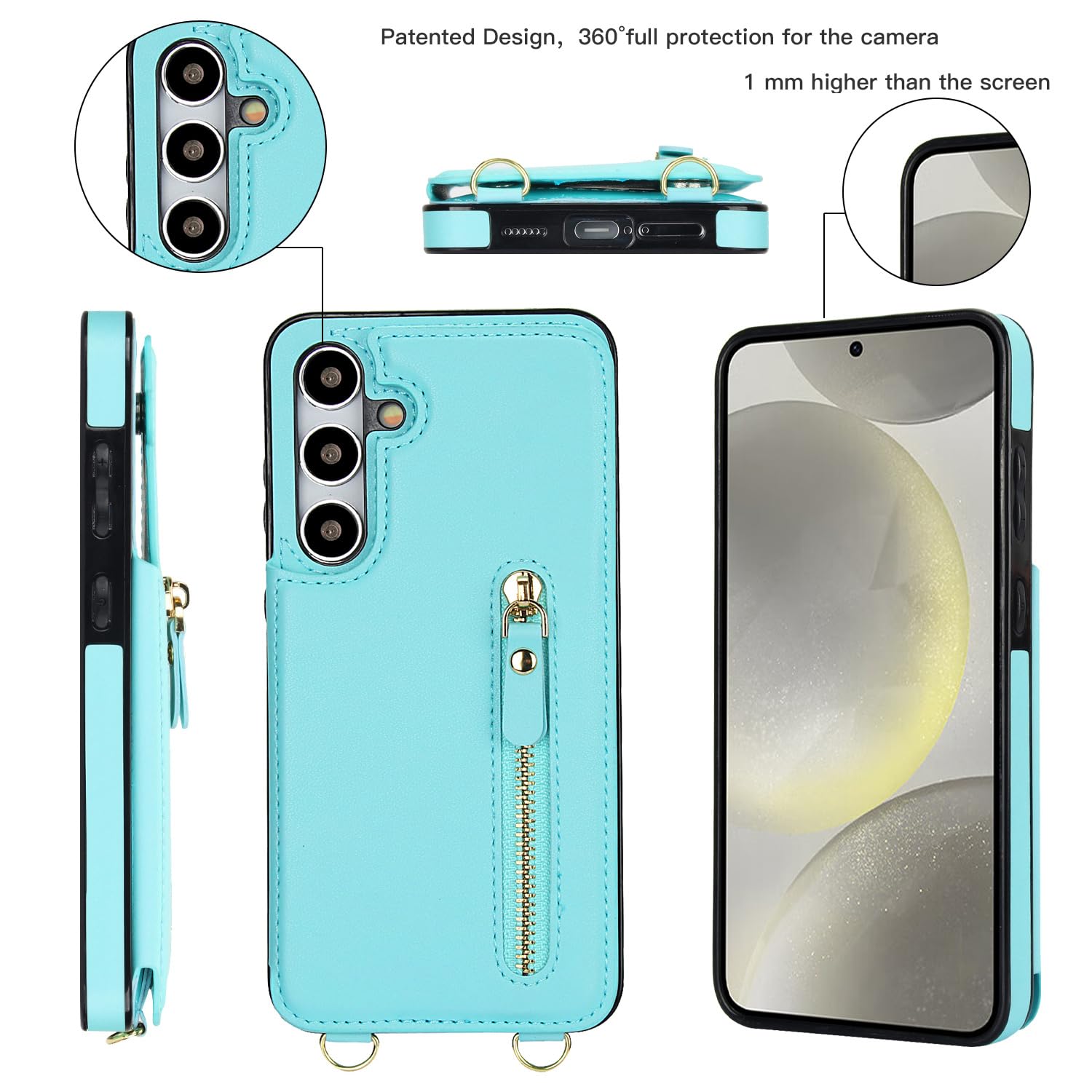 Amazon.co.jp: Galaxy S23 FE SCG24 ケース 手帳型 ショルダー