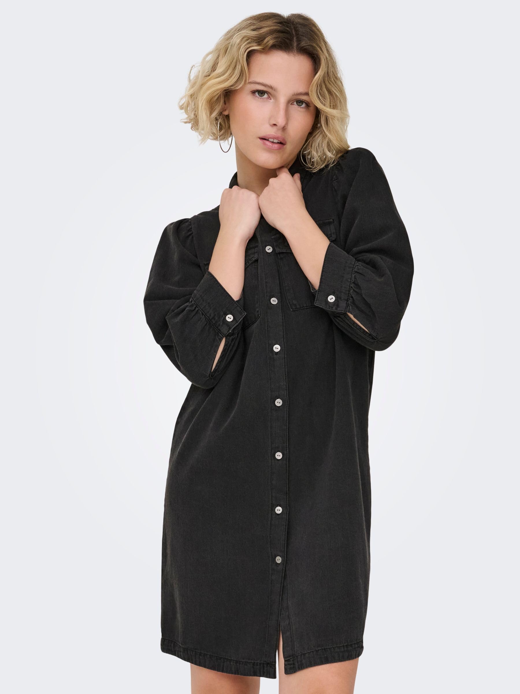 ONLY Onlfelica DNM Dress Noos Robe Femme