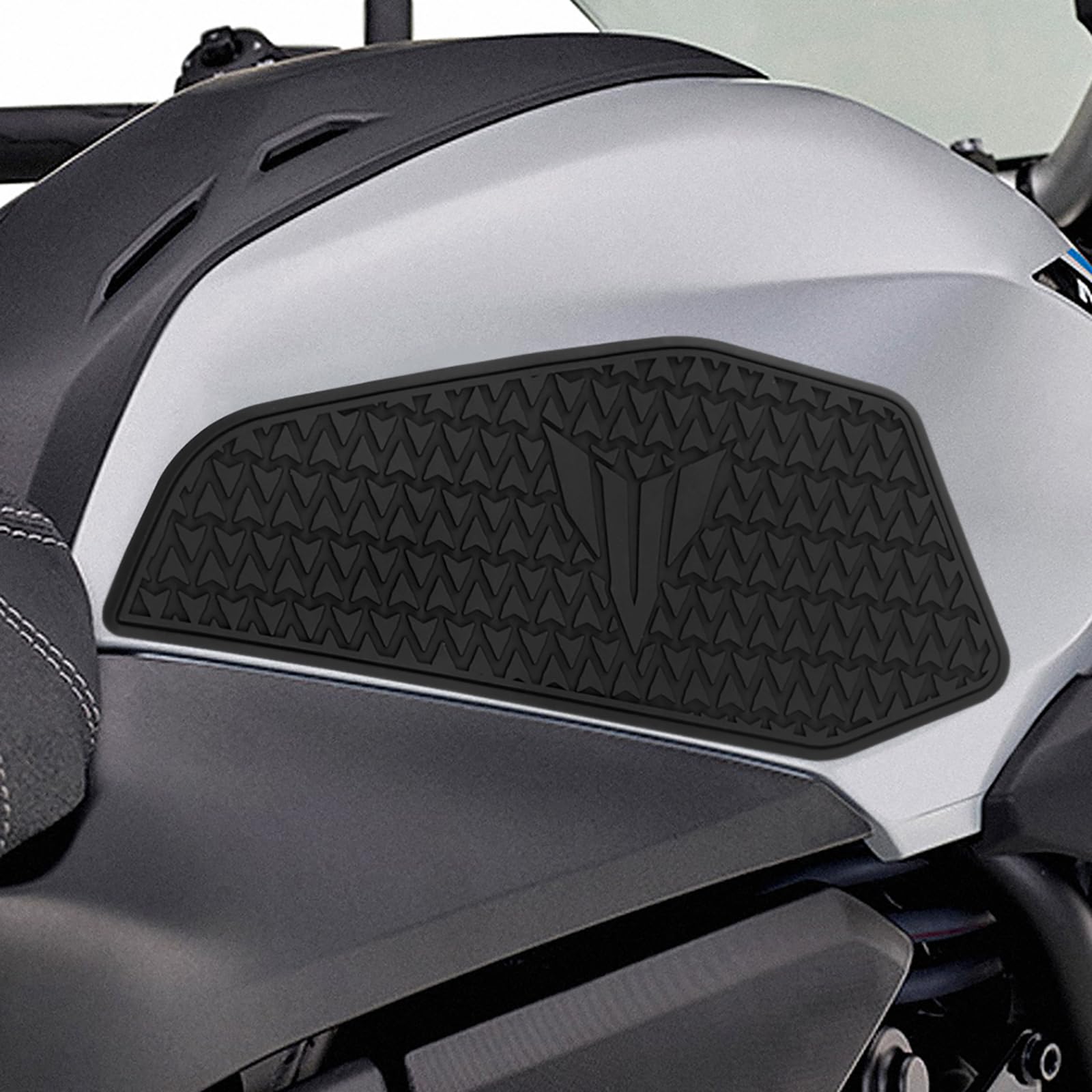 Funda Protectora de Tanque de Combustible para Moto, Protector de Tanque de Tracción para Yamaha MT-07 MT 07 MT07 2025 (negro)