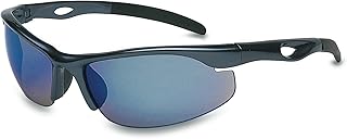 Galeton 9200344 Cyclone Contemporary Scratch and Impact Resistant Lenses Safety Glasses, Ice Blue