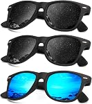 KALIYADI Polarized Sunglasses for Men and Women Matte Finish Sun glasses Color Mirror Lens UV Blocking