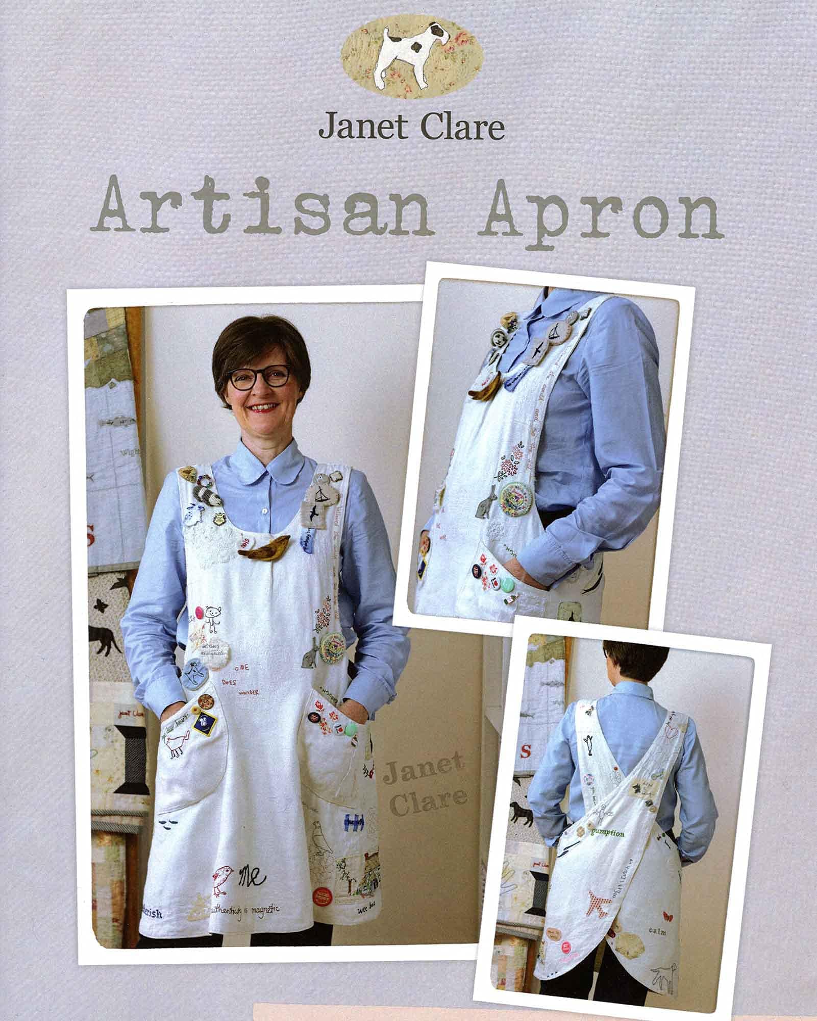 Artisan Apron Pattern by Janet Clare
