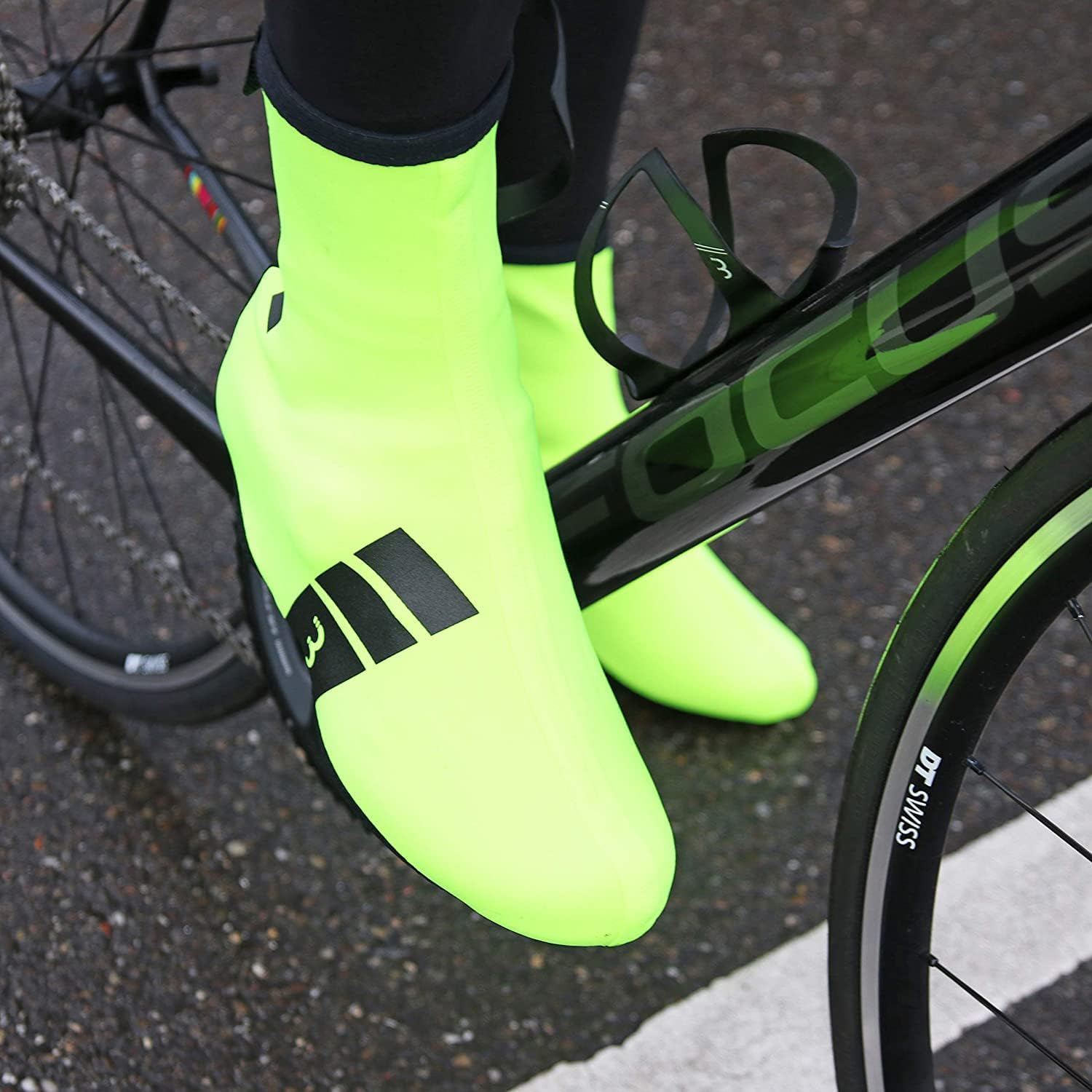 BBB Cycling Shoe Covers Bike Overshoes for Men and Women Winter Cold Protection Thermal Road Biking and MTB HeavyDuty OSS BWS-02B